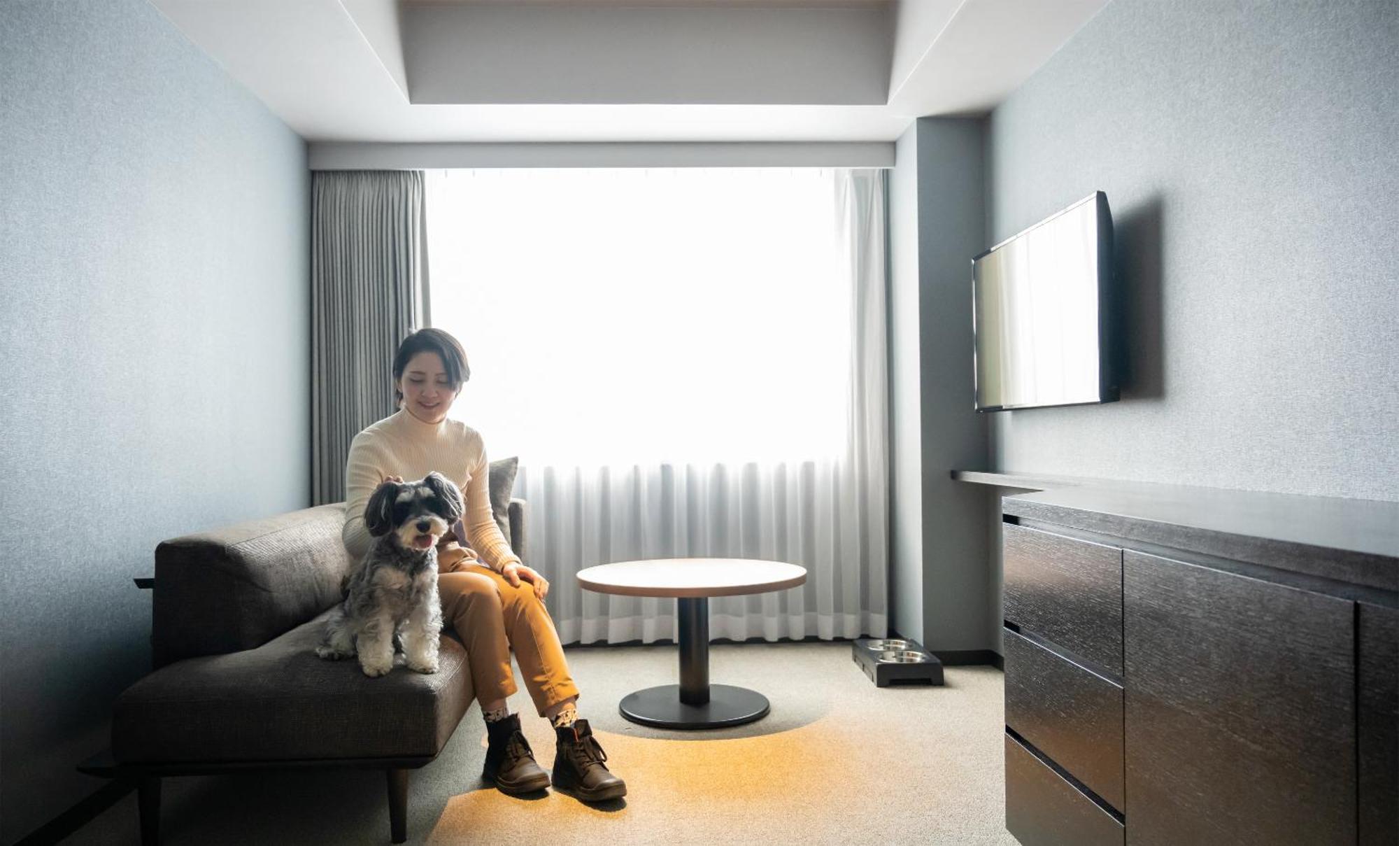 Hotel Anddoggy Kyoto Nijo Quioto Exterior foto